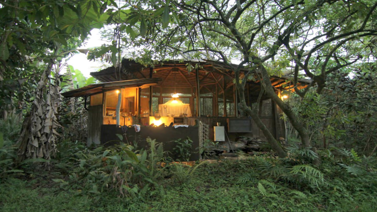 Unusual Cabin with 360-Degree Windows on the Big Island of Hawaii in Pahoa, eco friendly hawaii