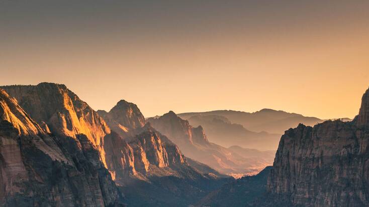 Zion National Park, one of the top  beautiful places to visit in spring