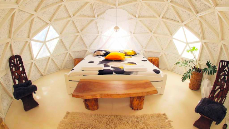 Stay in this luxury dome on the Costa Vincentina