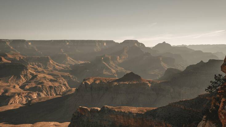 A view over the Grand Canyon, Arizona