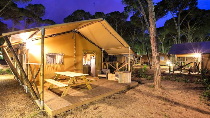 Luxury Safari Tents Ideal for a Family Getaway in Lloret de Mar, Spain, glamping hub gift card