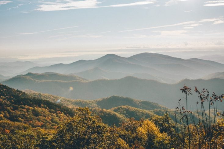 Mountain view North Carolina