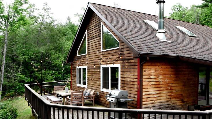 A cabin near Phoenicia, NY