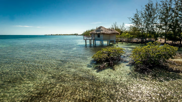 Stunning Cabanas Over The Water In Belize, summer glamping