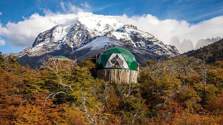 A secluded dome in Patagonia, Chile