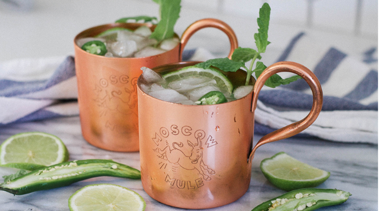 Spicy Moscow Mule