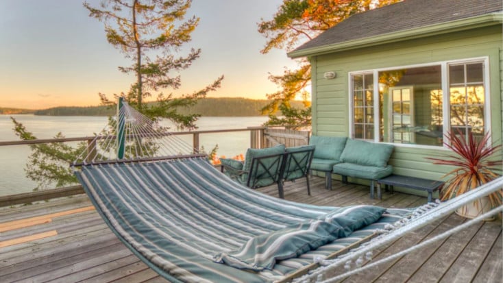 Waterfront Cottage on Orca Island, Washington