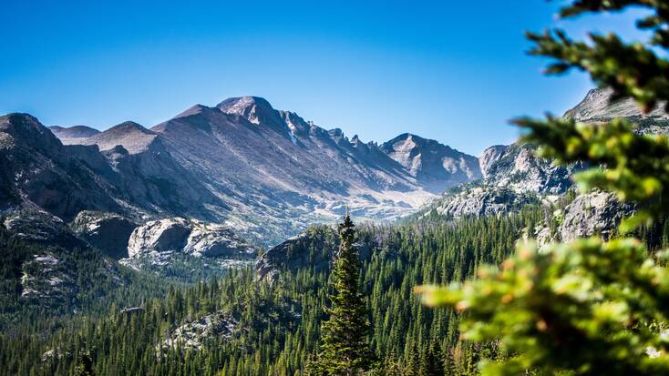 Estes Park, Colorado, one of the best places to travel to in Colorado for Memorial Day