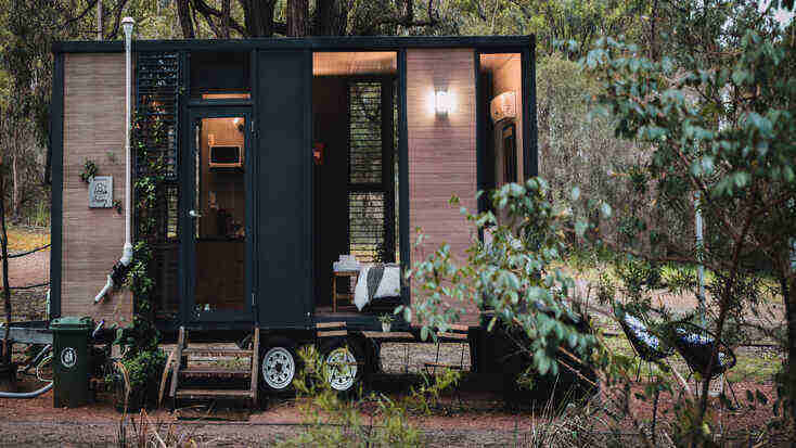 Tiny house rental for an Australian escape.