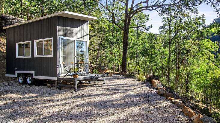 Tiny house getaway in Australia.