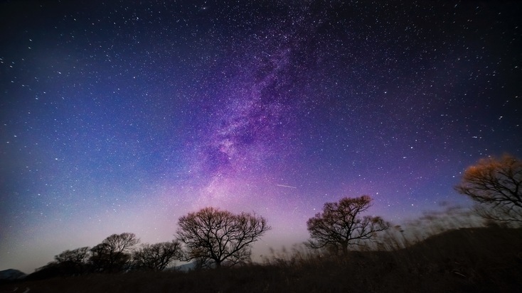 A photo of the sky during Pennsylvania glamping, enjoy some of the best stargazing in America