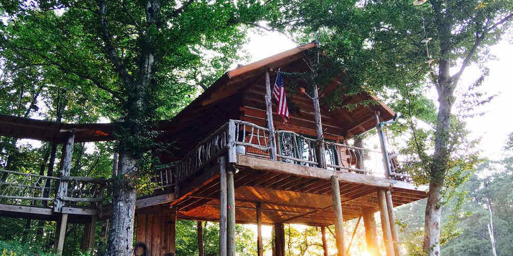 Amazing tree house in Jackson, Georgia