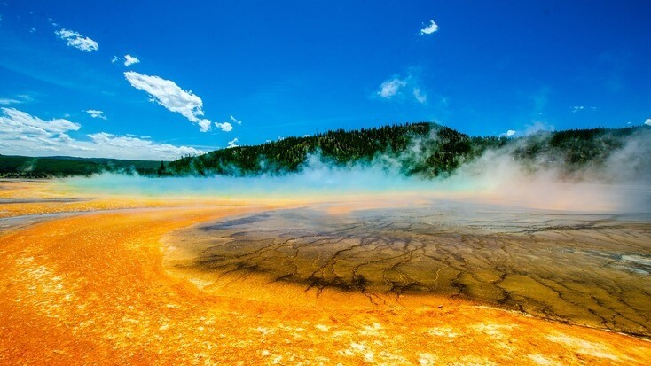 Yellowstone National Park, the first of many US National Parks