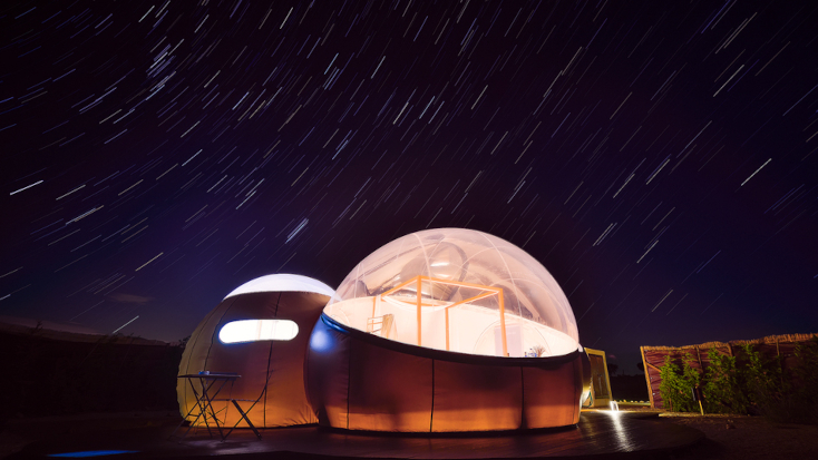 Stary Sky at the luxury hotel in Toledo, Spain. 