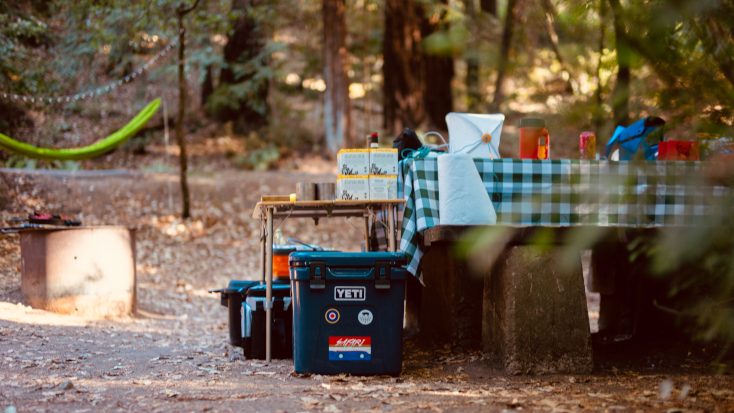 melhores alimentos para levar camping