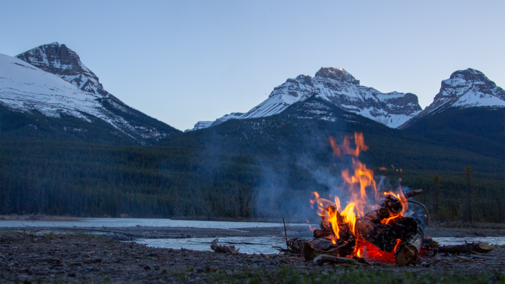 Warm up with mulled wine, the very best camping snack for fall