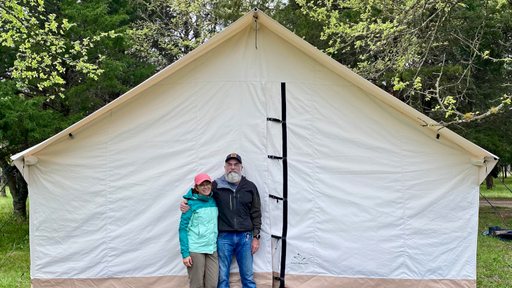 Glamping Hub’s Host of the Month for September 2021: Sherry and Houston in Texas