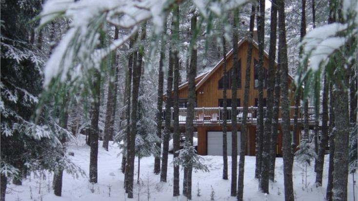 Great cabin for friendsgiving!