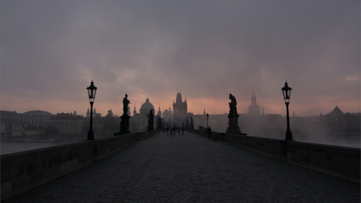 Halloween in Prague, and the spooky bridges of the Czech Republic 