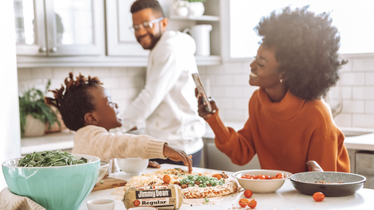 Cooking together for Thanksgiving!