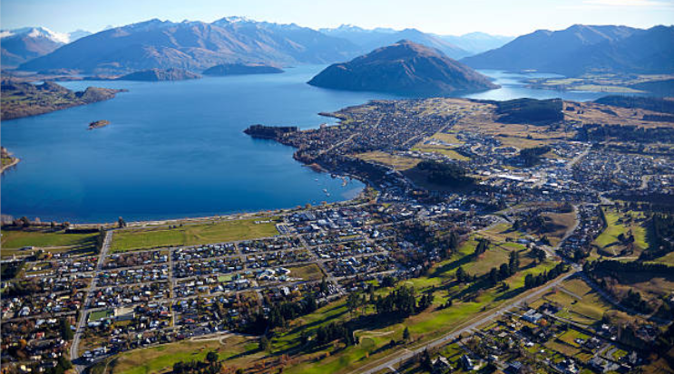 Lago Wanaka, Ilha Sul, Nova Zelândia