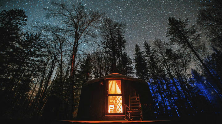 Rustic Yurt  near Panhandle National Forests, Idaho