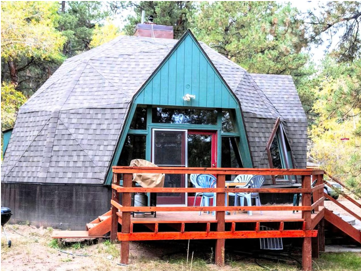 Cozy Dome-Shaped Camping Cabin in the San Isabel National Forest, Colorado