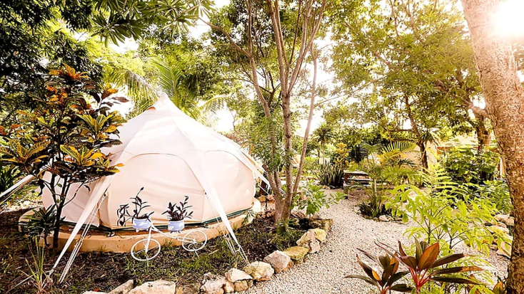 Eco-Friendly Tents on Organic Farm in Tulum, places to visit in Mexico