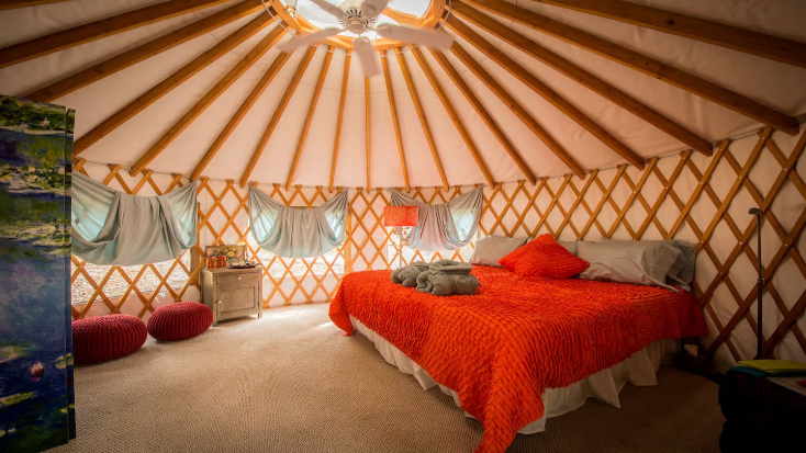 Elegant Yurt California Ranch