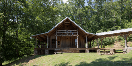 Cozy cabin with views in North Carolina