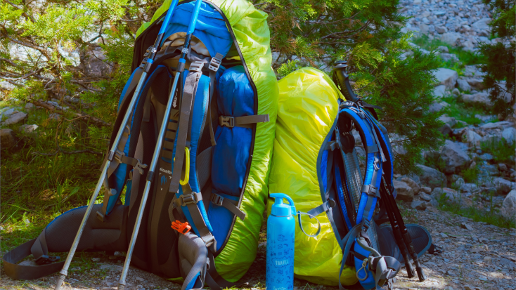 A light comfortable backpack is essential when hiking the Appalachian Trail