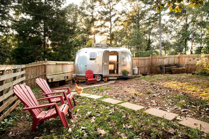 Idyllic Airstream Accommodation for a Unique Camping Experience in Atlanta, Georgia