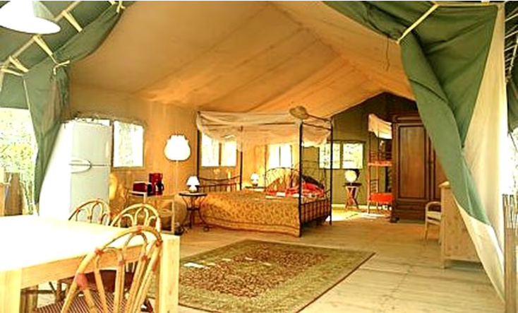 Outdoor Tent Cottage near Bourdeaux, France