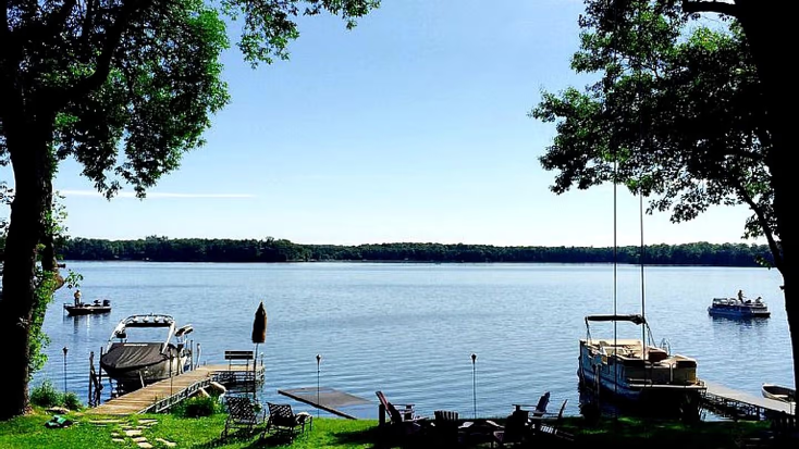 Lakeside Cabin with Eight-Person Sauna in Amery, Wisconsin, romantic getaways in february