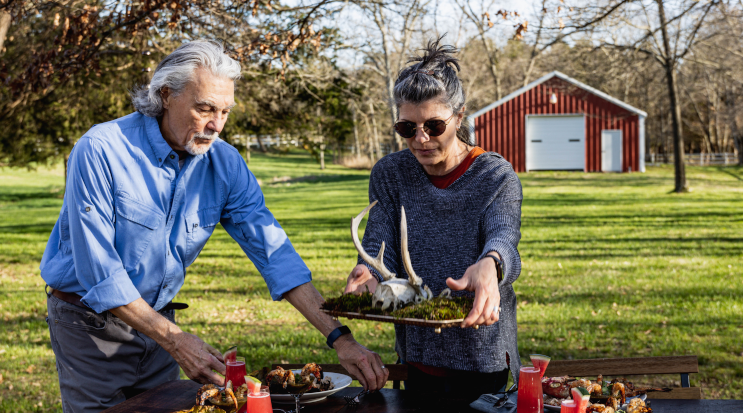 Glamping Hub's Host of the Month for May 2022: David and Mariette in Arkansas