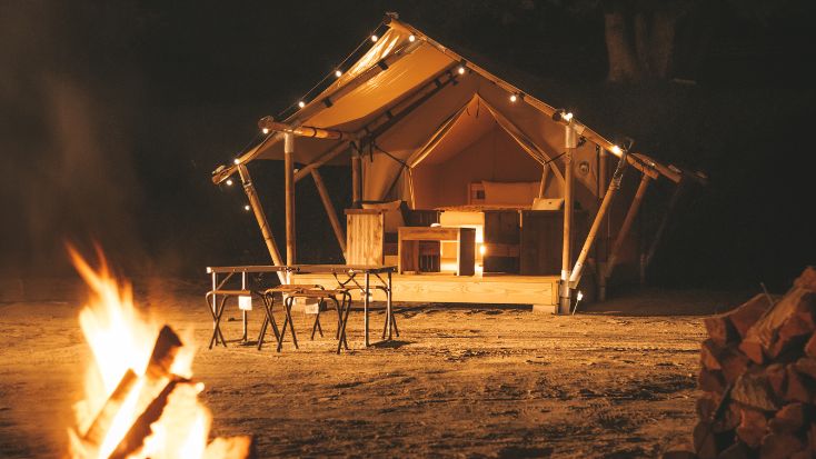 Cozy Glamping Tents