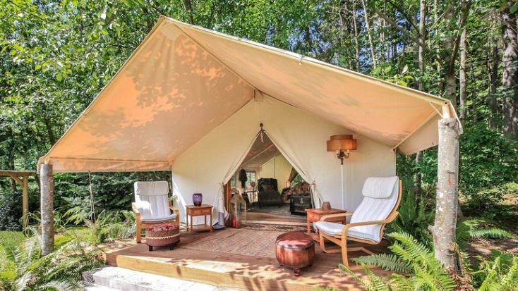 glamping safari tents