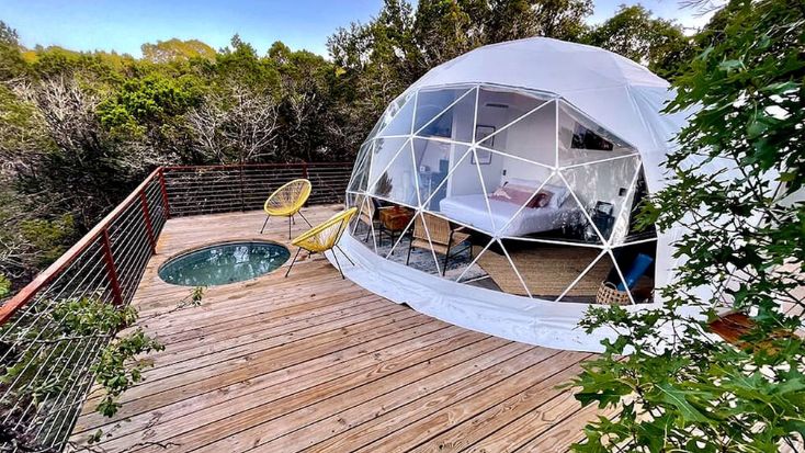 dome glamping rentals