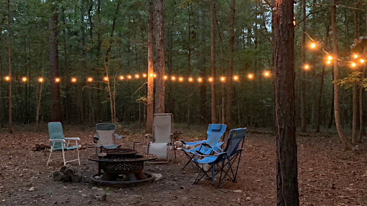 Host of the Month for August 2022, Fin and John have created a unique glamping resort in Georgia for your next glamping adventure