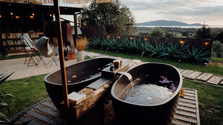 Host of the Month for October 2022, glamping in New Zealand is the perfect romantic escape