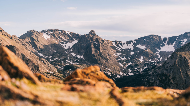 View of the Rocky Mountains