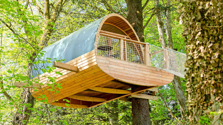 Incredible Tree House Rentals for a Unique Vacation near Grenoble, France, Valentine's Day