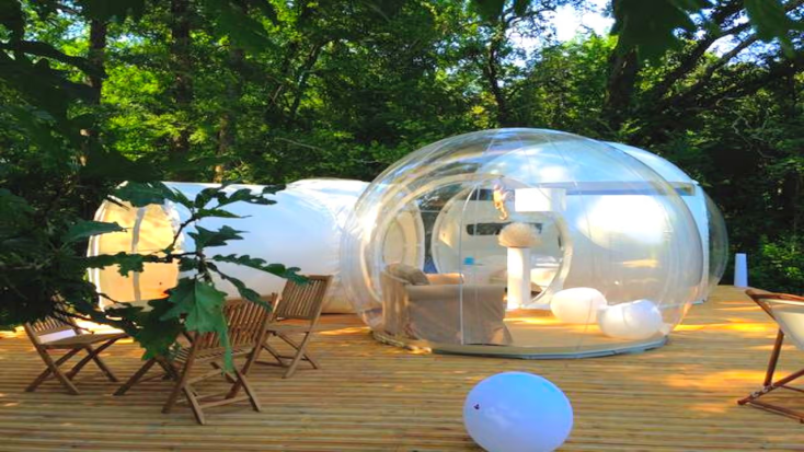 Stunning Dome Rentals in Bordeaux Wine Country, France, Valentine's Day