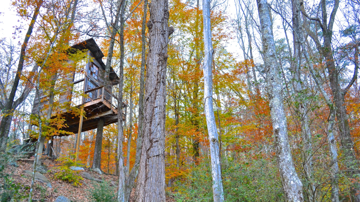 Unique escape in Flintstone Georgia for a perfect glamping getaway