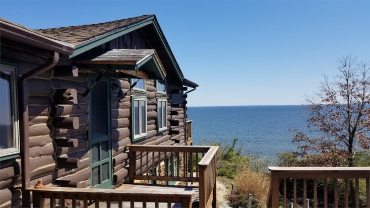 spacious beach front cabin Maryland