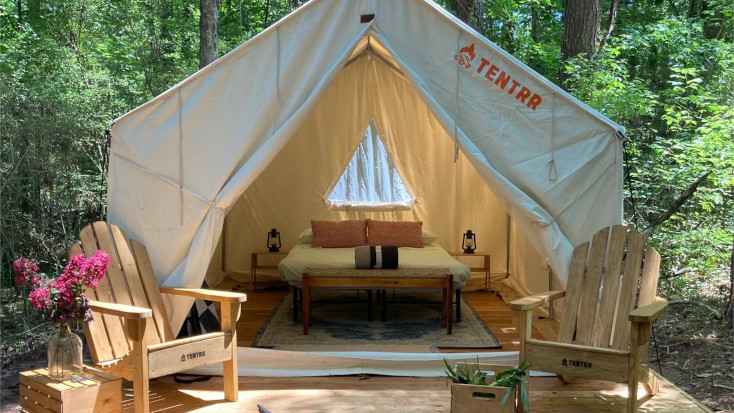Plan a glamping getaway near Martin Luther King Jr National Historical Park