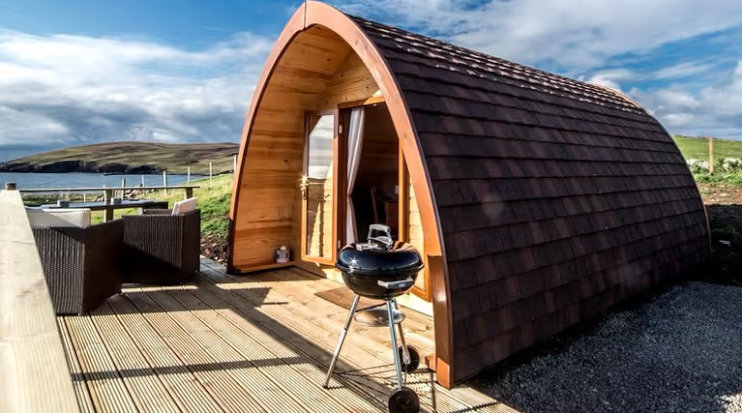 Enchanting Eco-Pods With Sparkling Sea Views in Scottish Highlands