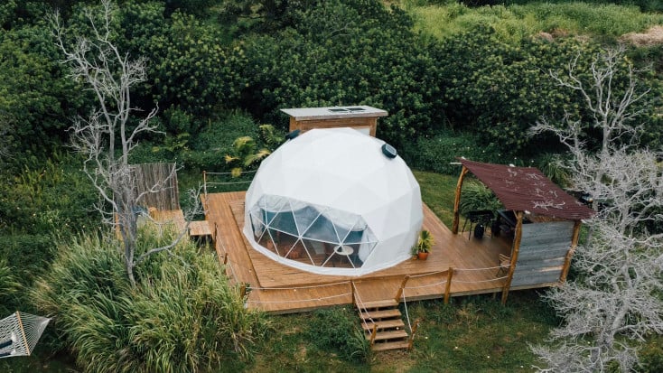 Perfect Eco-friendly glamping getaway