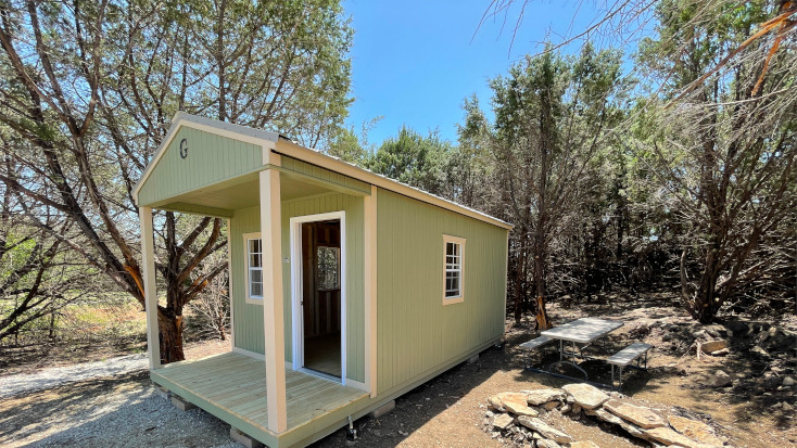 Host of the Month for March 2023, off grid cabin in Jacksboro, Texas