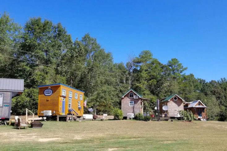 Host of the Month May 2023 Luxury tiny house glaming site in Georgia USA